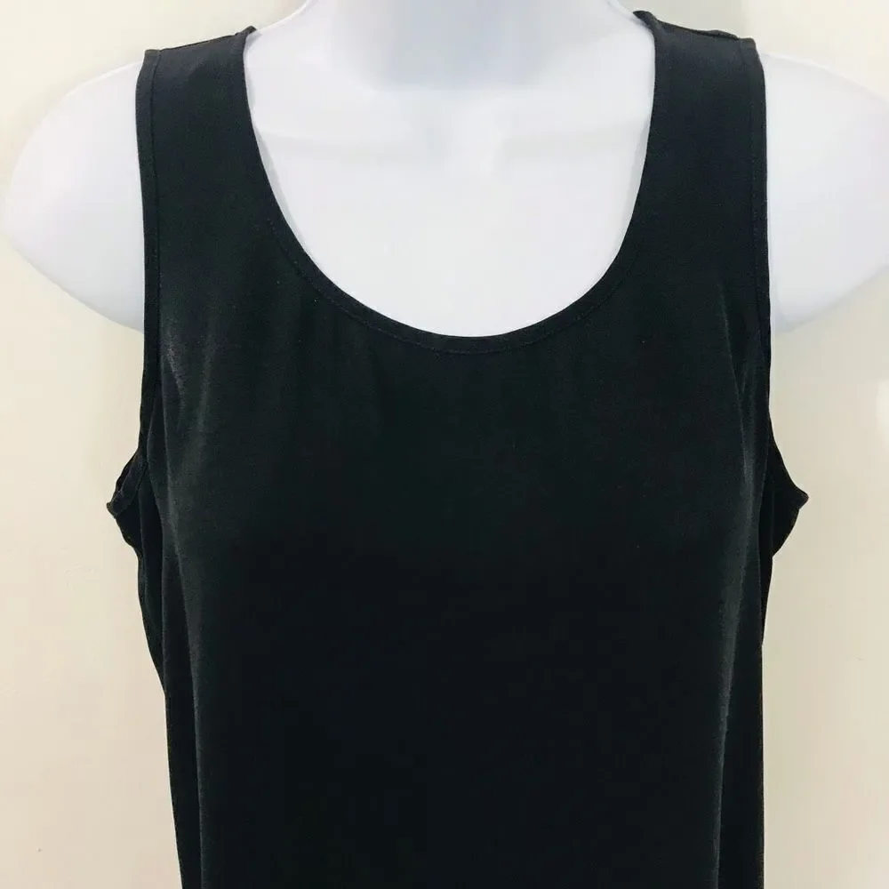 Express size S black 100% polyester sleeveless blouse￼. S131